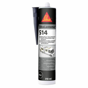 Butyylimassa 310ml Sika Lastomer 514 musta