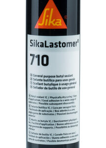 Butyylimassa valkea 310ml Sika Lastomer 710