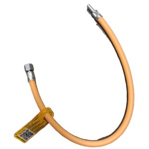 Kaasuletku 600 mm, 1/4 kierre / 8mm