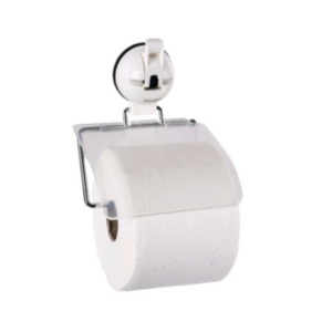 WC-rullapidike imukupilla, valkoinen