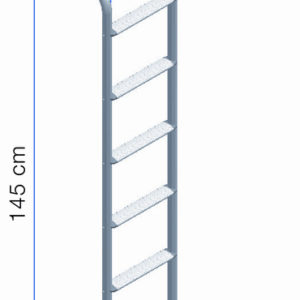 Tikkaat 6 askelmaa 145X30cm Thule