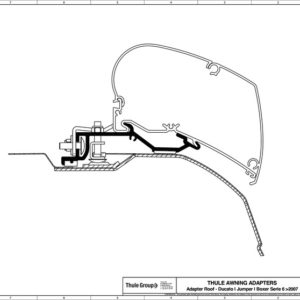 Adapteri  thule omnistor 9200 Ducato 2007-