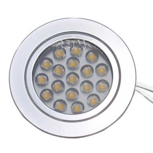 Upotettava spotti valo 1,2 W LED kromi