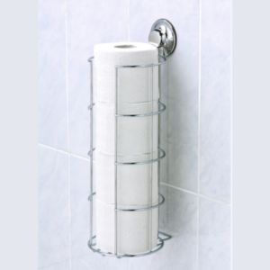 Wc-paperi rullien teline