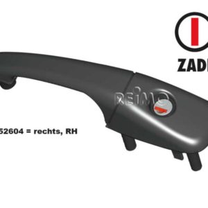 Zadi oven ulkopuolinen kahva musta