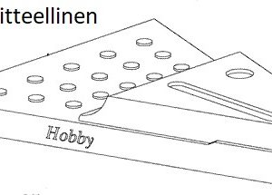 Hobby aisakotelo 250cm vaunuun
