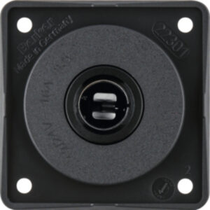 Berker 12V pistoke antrasiitti